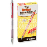 BOLÍGRAFO PILOT RETRACTABLE ROJO